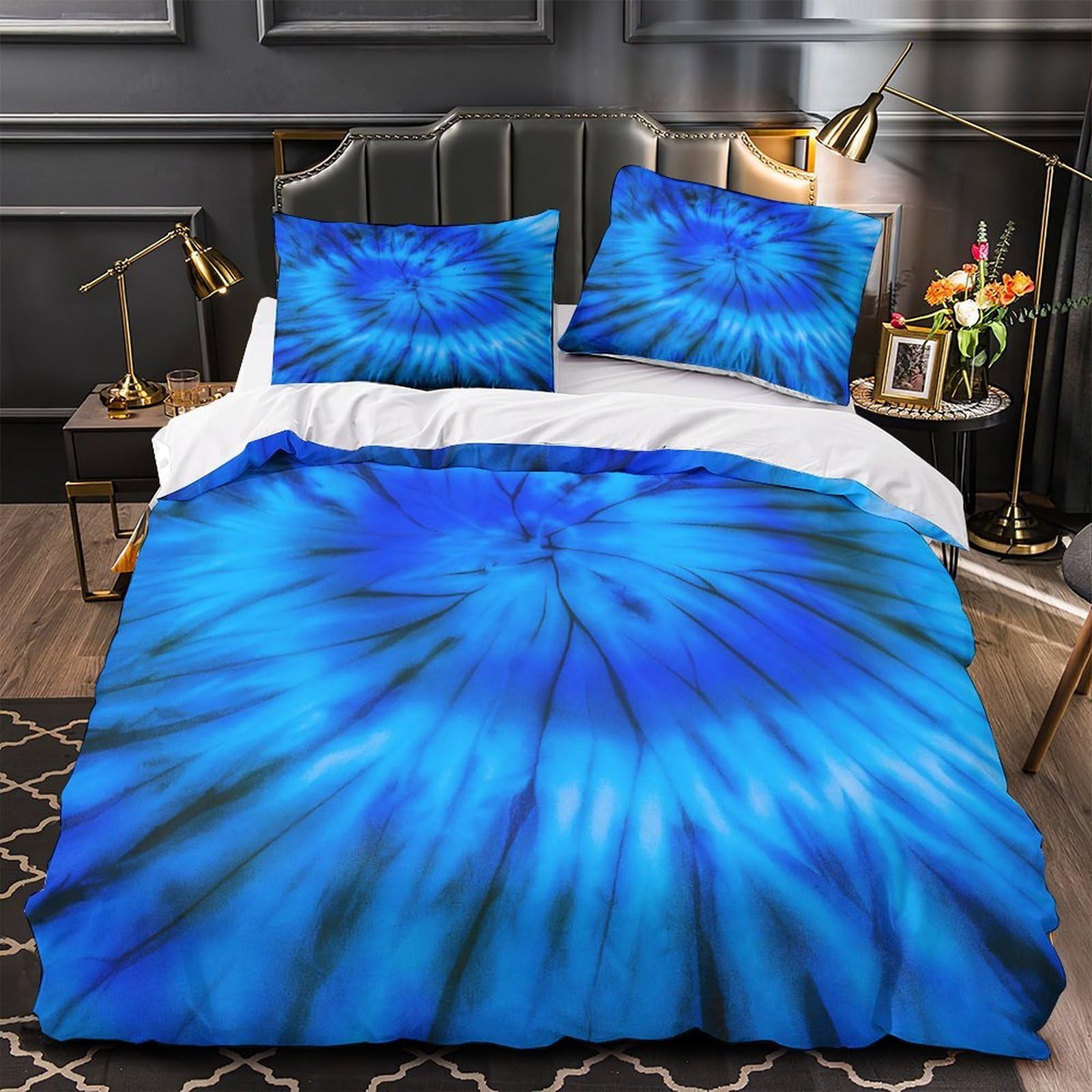 Housse de couette hypoallergénique contre les acariens en microfibre douce
