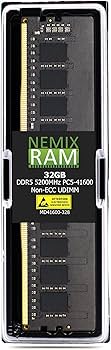 Amazon.com: NEMIX RAM 32GB (1X32GB) DDR5 5200MHZ PC5-41600 2Rx8