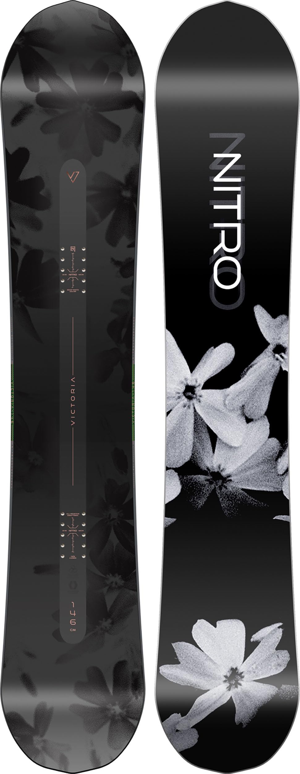 Nitro Snowboards Damen Victoria Board ´24 Pro Performance Highend All Mountain Directional Boards