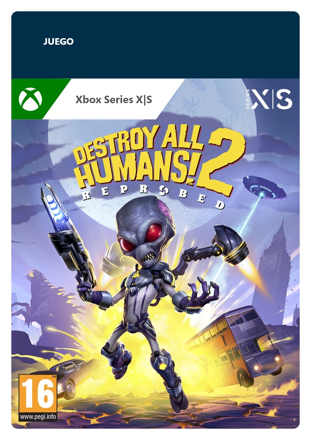 Destroy All Humans! 2 Reprobed | Standard | Xbox Series X|S - Código de descarga