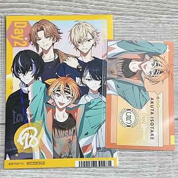 18TRIP エイトリ 鹿礼光 名詞風カード クリアカード 箔押し クリカ 18TRIP エイトリ アニメイトフェア 特典イラストカード 鹿礼光