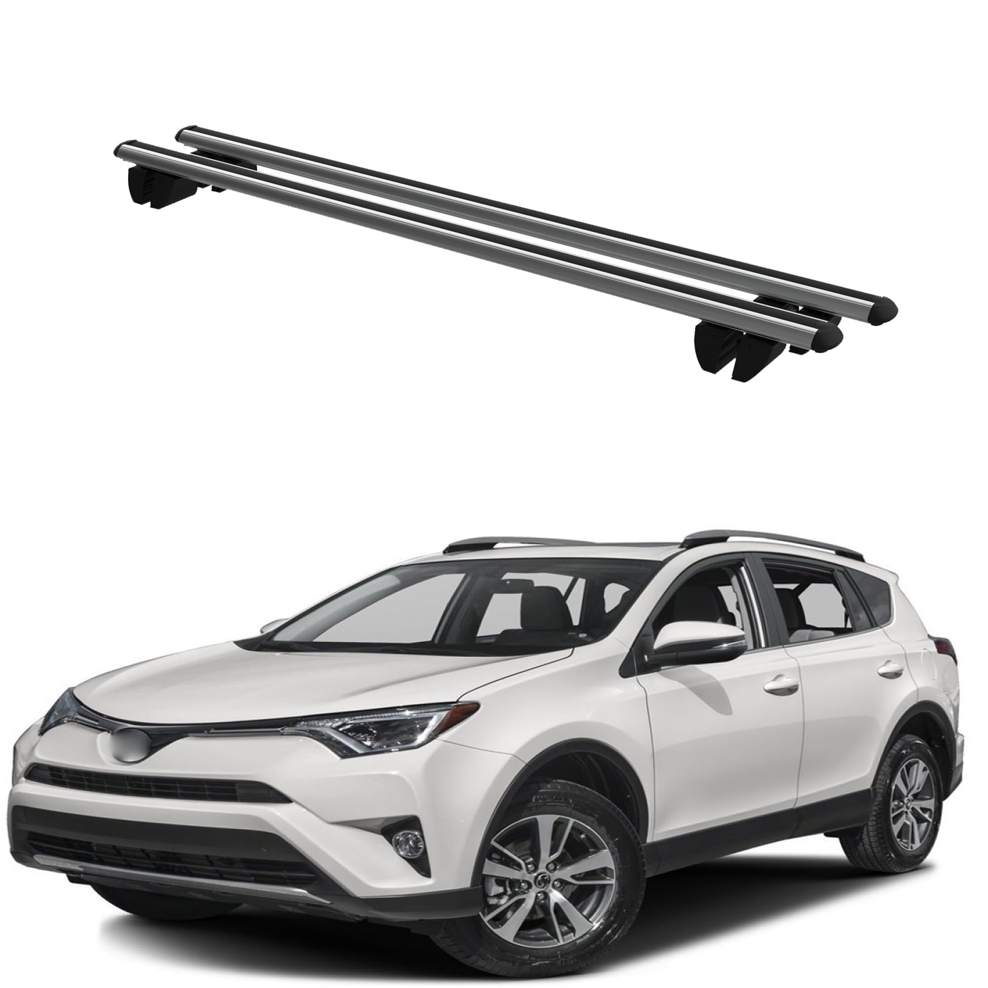 Amazon.com: Catch USA Car Roof Rack Crossbars for Toyota Rav4 2013-2018 ...