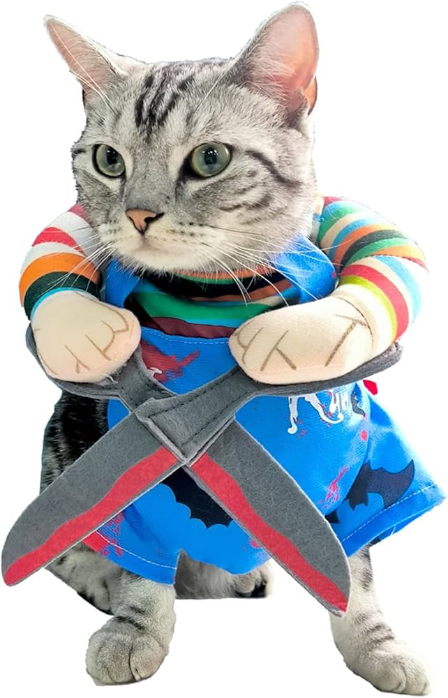 Amazon | ハロウィン 猫 小型 犬用 コスプレ 犬用チャッキー