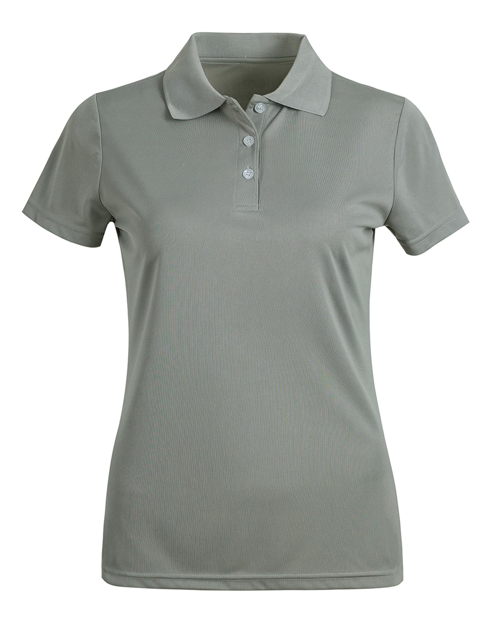 MOHEEN Women's Quick Dry Short Sleeve Polo Shirts Moisture Wicking Performance Athletic Golf Polo