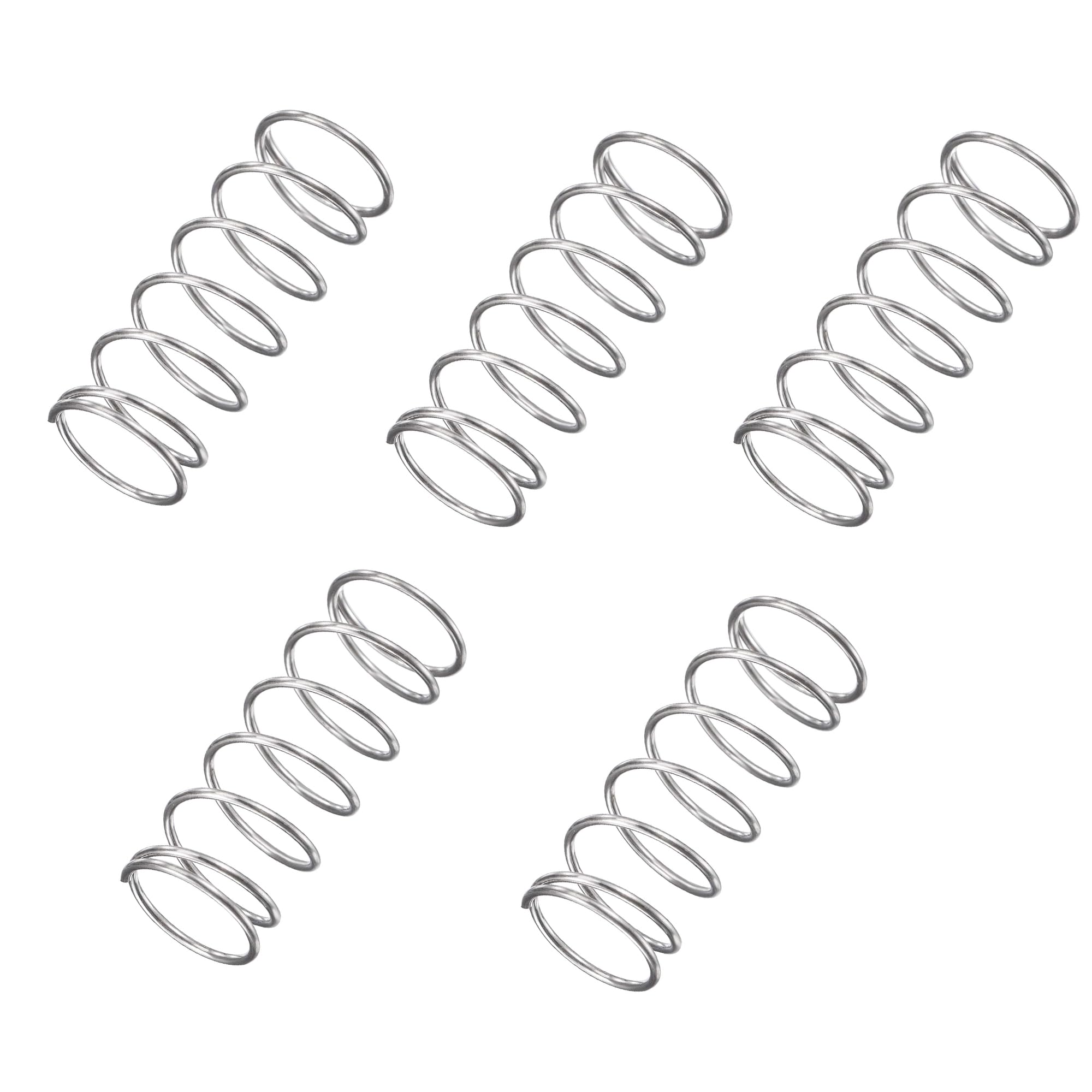 Uxcell Compression Spring, 5Pcs 304 Stainless Steel, 3.5mm 0.2mmx3 - View #6