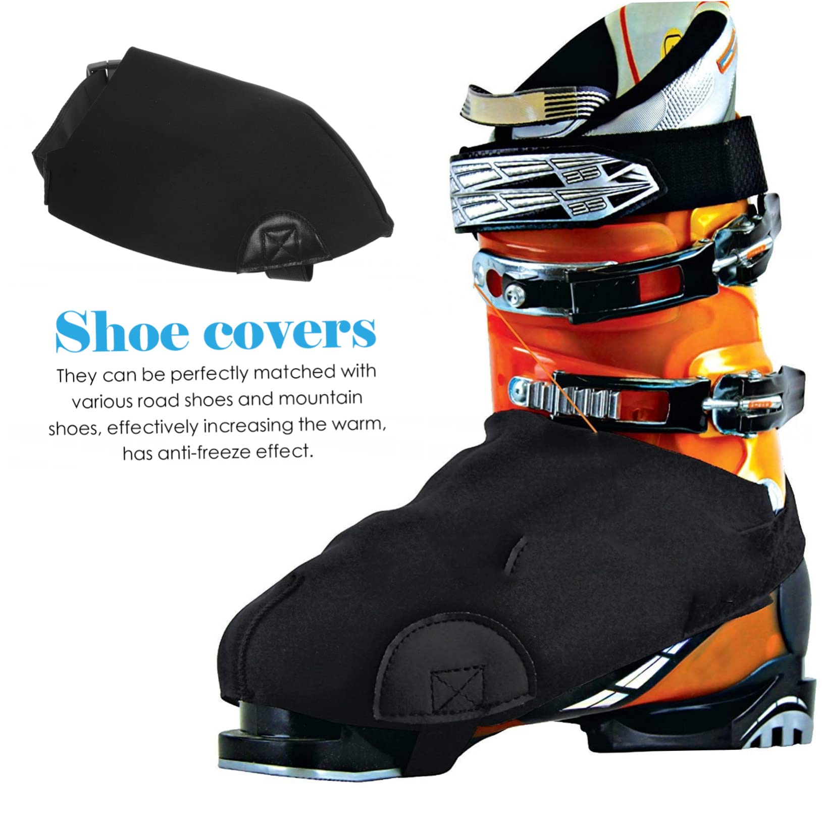3paia Copriscarpe Antifreddo e Antineve Ghette Impermeabili e Resistenti Per Escursionismo e Attività Outdoor Protezione Pratica Per Scarpe Da Montagna e Bici