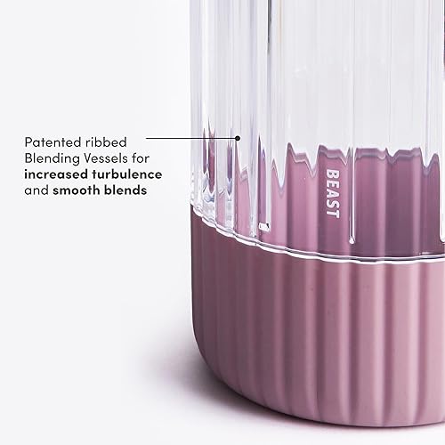 Miniatura 4 de Beast Mighty 850 - Batidora personal compacta de alta calidad  Batidos, batidos, aderezos, salsas, postres, salsas  Mezcla hielo y frutas congeladas