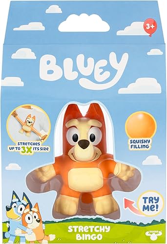 Miniatura 6 de Elastic Bingo  Figura de juguete súper elástica con relleno esponjoso  Estira hasta 3 veces su tamaño