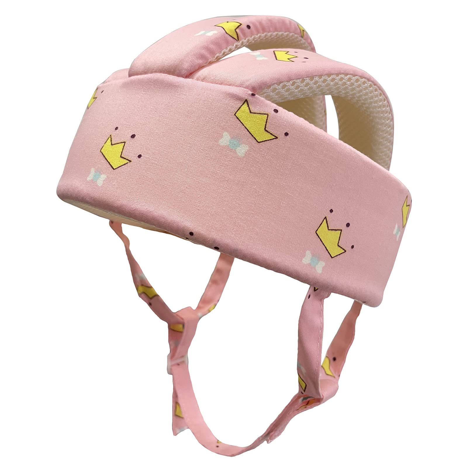 Casco de seguridad para bebé, protector de cabeza para niños, protector de cabeza para bebés, arnés protector de cabeza suave ajustable para niños