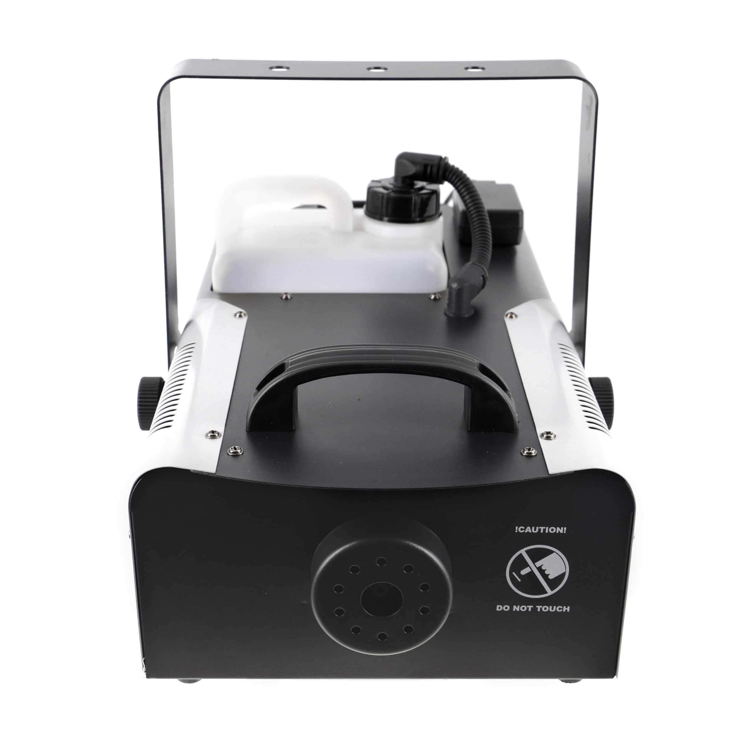 BOOMTONE Machine à fumée F3000 DMX, idéale pour mariage, soirées à thèmes, discothèque, fournie avec deux télécommandes 1 filaire et 1 sans fil, facile à transporter