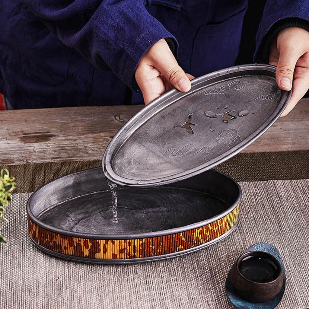 Taca na herbatę retro domowe przechowywanie wody taca na suchą herbatę chiński styl mała taca na herbatę herbata morska sucha taca na herbatę taca na herbatę Gongfu taca na herbatę