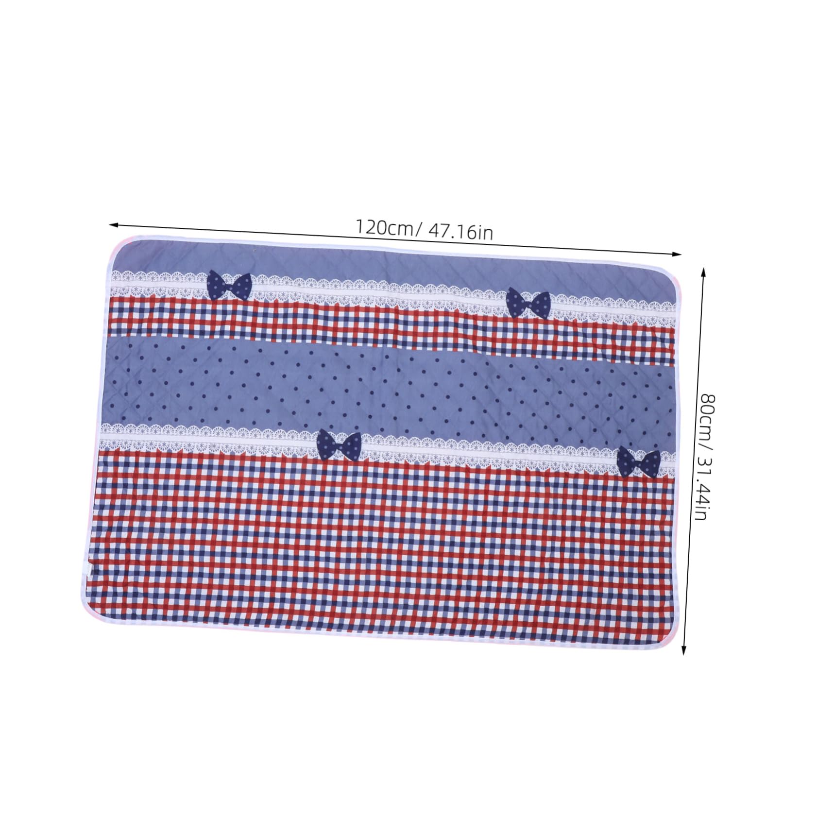 TOVINANNA Bed Pads Queen Size Washable Waterproof Pad for Mattress Reusable Cotton Underpad Barrier Sheet Liner for Adults Boys and Girls Elderly