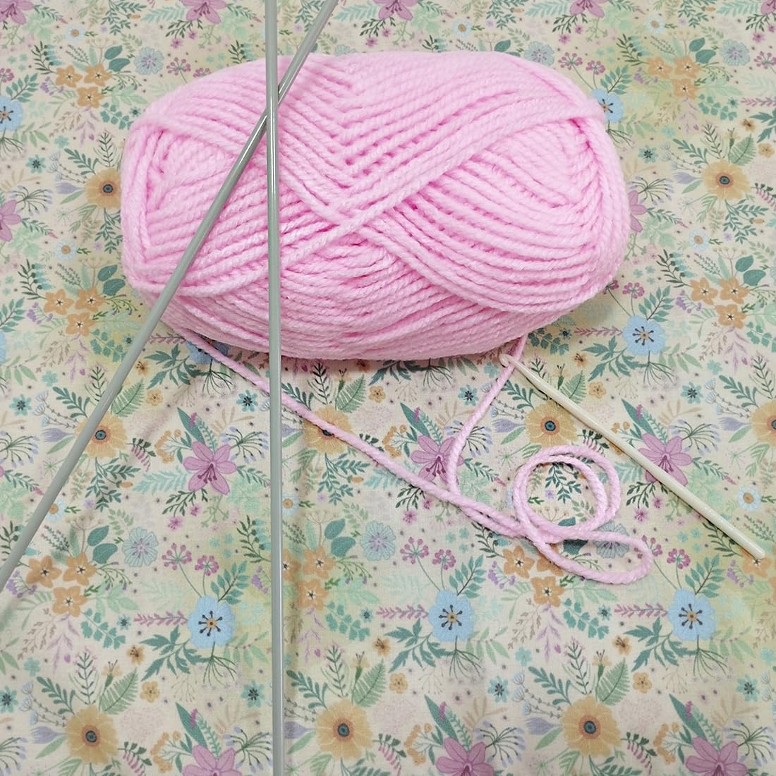 3 Units of 100 g - 120 Metres Yarn of Yarn, Crochet Yarn, Knitting, Acrylic, Work Wool, Crochet, Knitting Wool (3, Pink 134) - Image 2