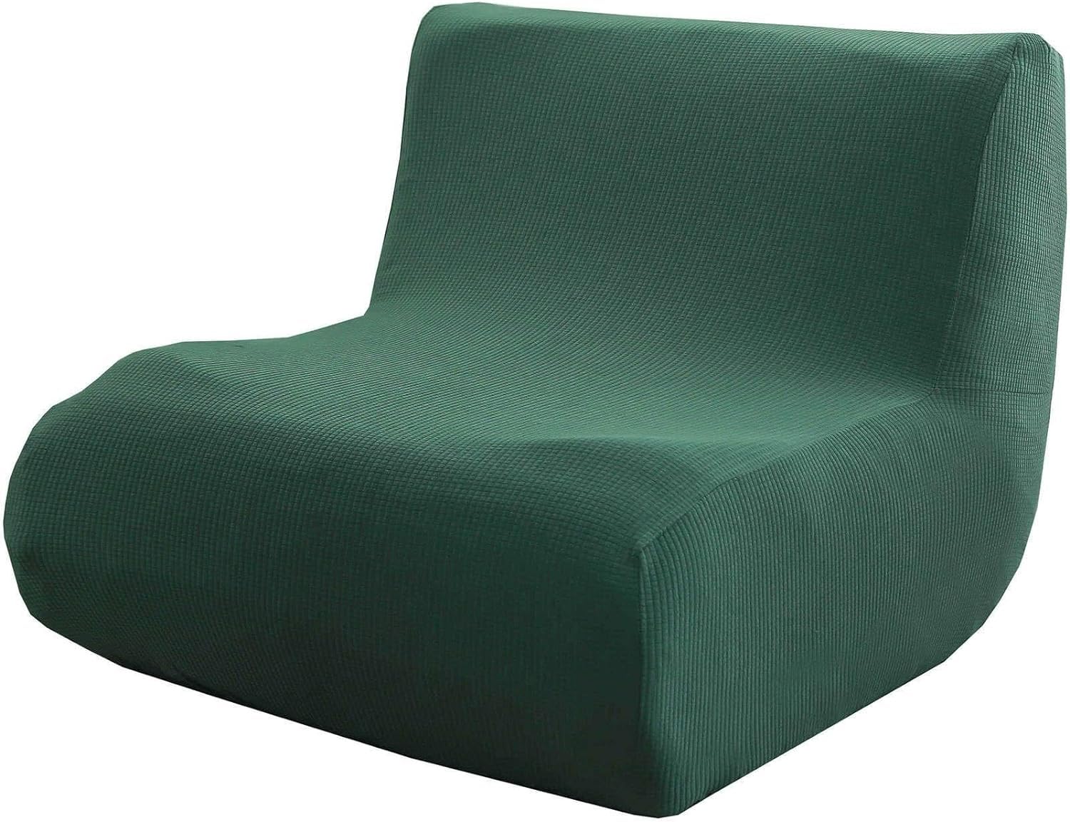 NIBESSER Sofabezug Ohne Armlehnen Jacquard Sofa Überzug Armloser Sofaüberwurf Stretch