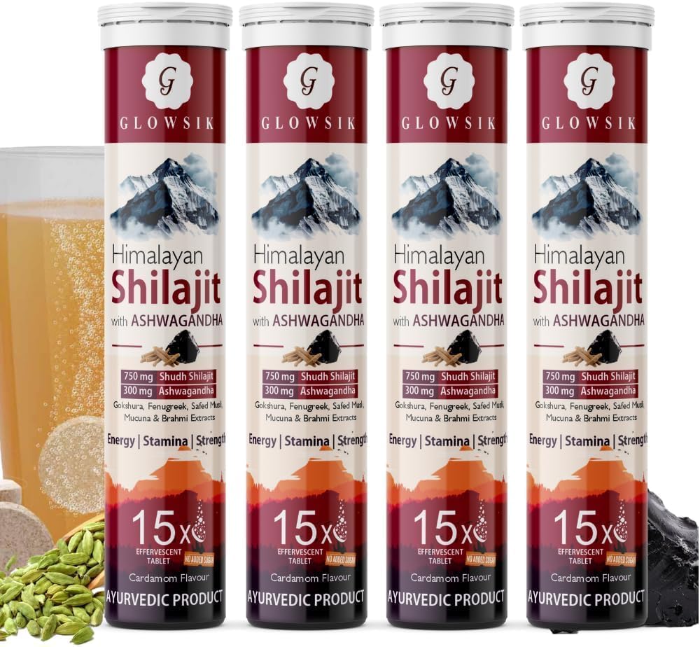 Himalayan Shilajit Original Effervescent Tablets (60 Tablet)