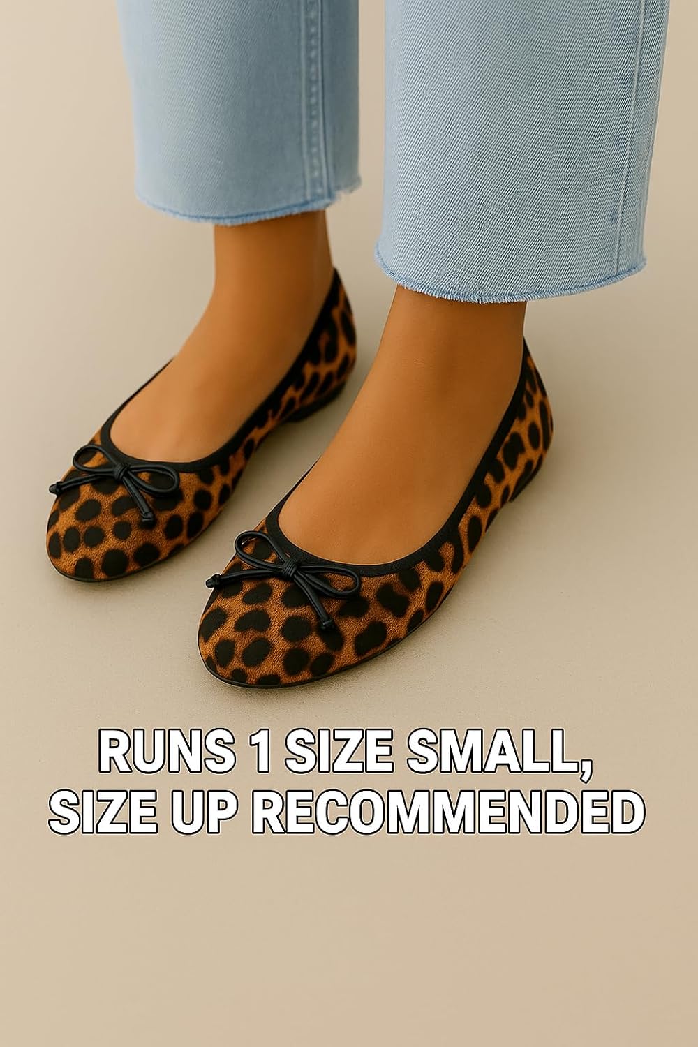 Women's Flats Round Toe Comfort Elastic Flats for Women - Image 3