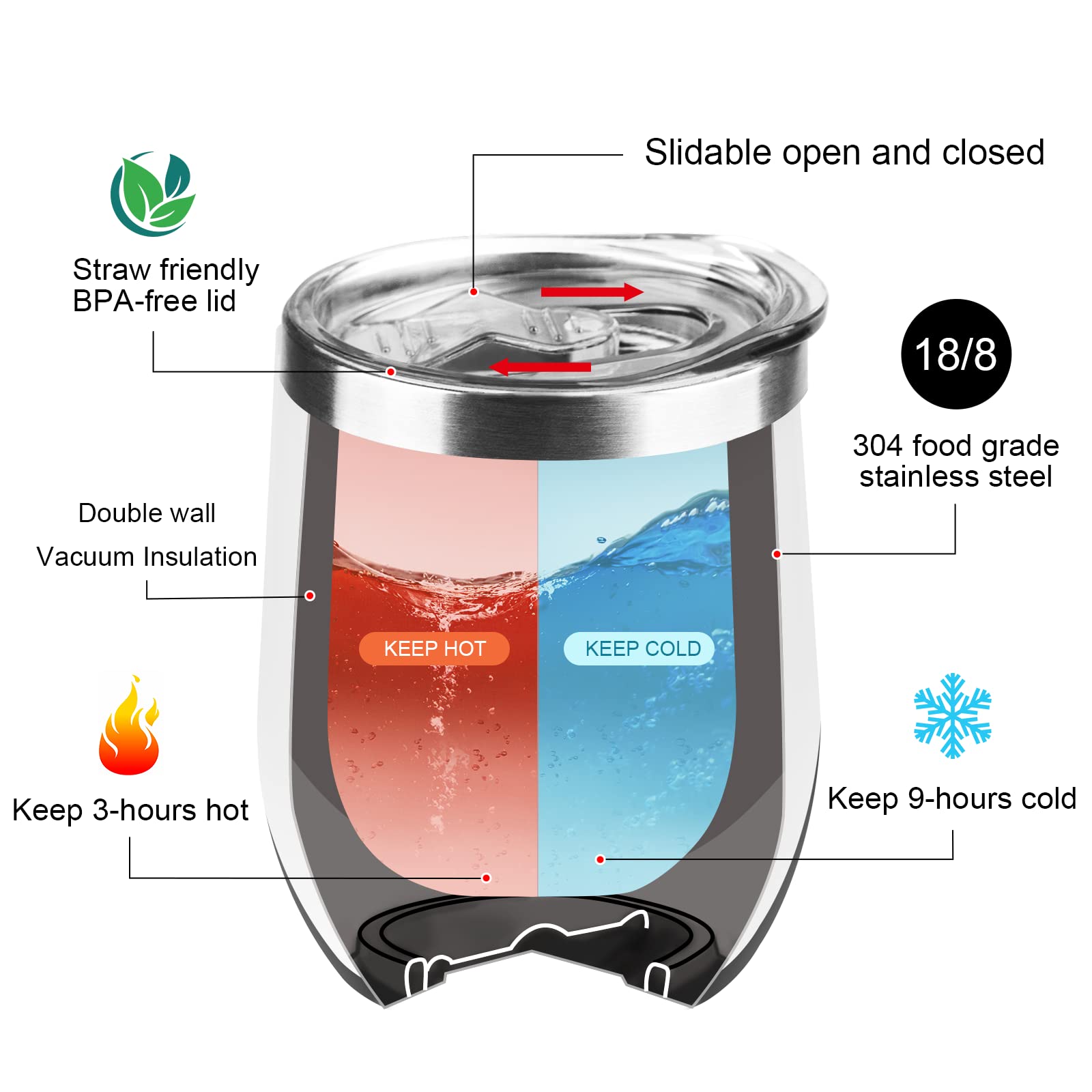 Haukea Buchliebhaber-Geschenk – Eiskaffeebecher 473 Ml Mit Buch-Design, Deckel & Strohhalm