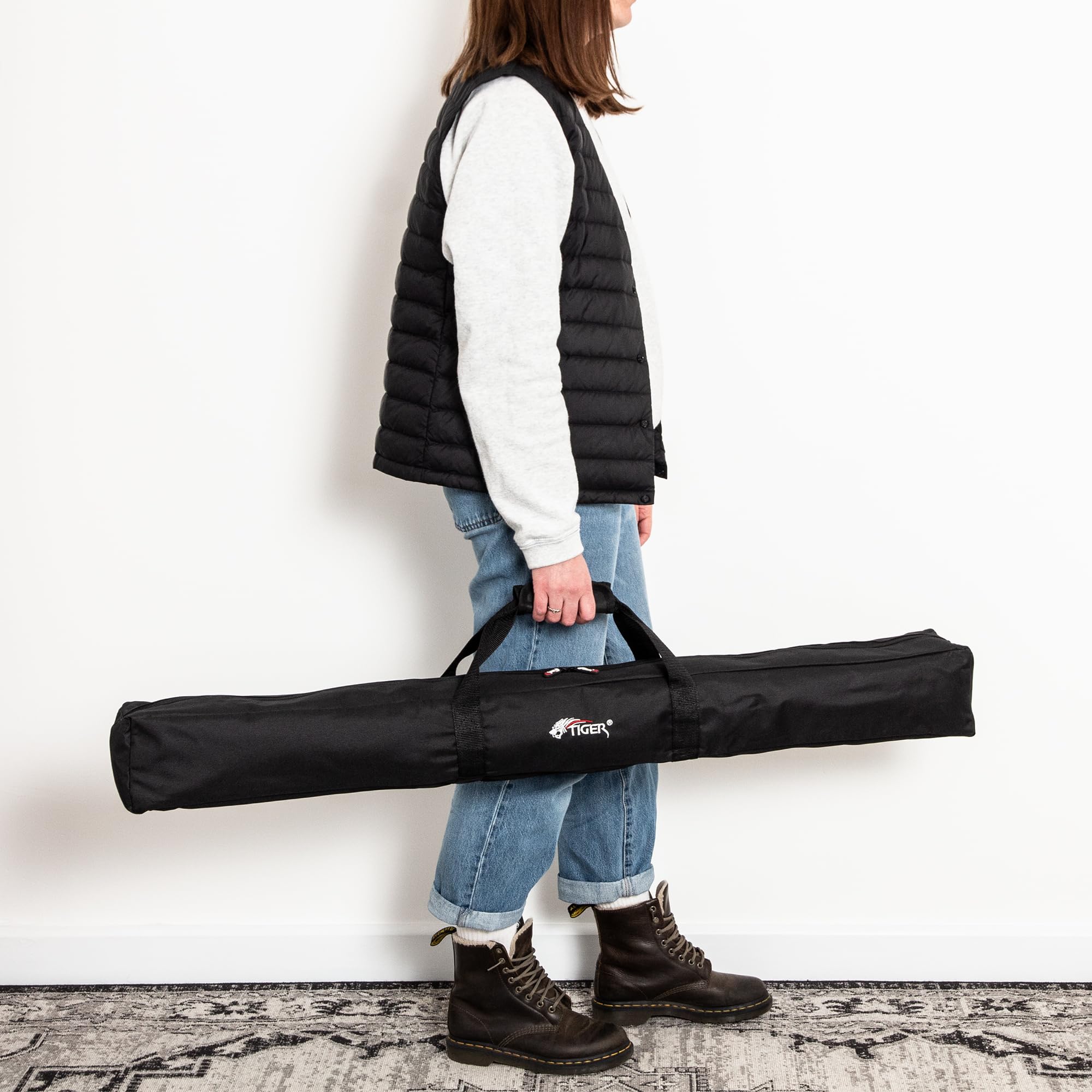 TIGER Pied de micro Sac de transport – Compatible avec jusqu'à 4