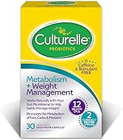 Vista 2 de Culturelle Cápsulas probióticas para el metabolismo saludable + control de peso (mayores de 18 años), 30 cápsulas probióticas diarias para hombres
