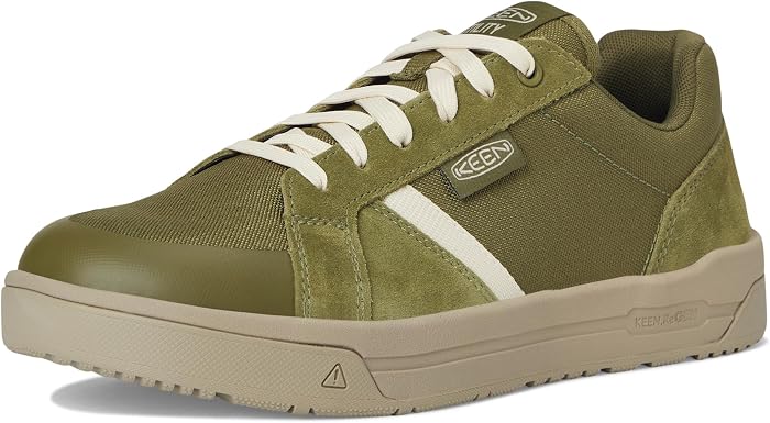 Мужские кроссовки KEEN Utility Kenton Work Shoes (Soft Toe), цвет: Белый — фото 4