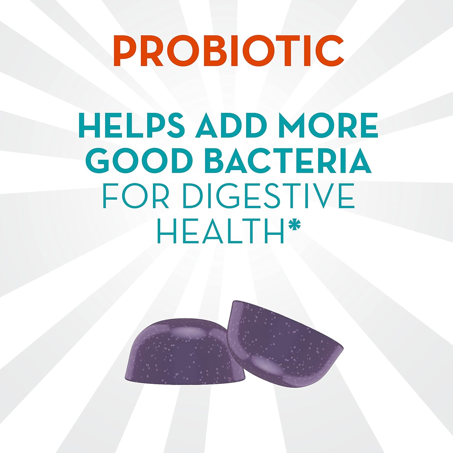 Align Probiotic, Digestive De-stress, Probiotic for Women and Men with Ashwagandha, Helps with a Healthy Response to Stress, Gluten Free, Soy Free, Vegetarian, 50 Gummies : Health & Household