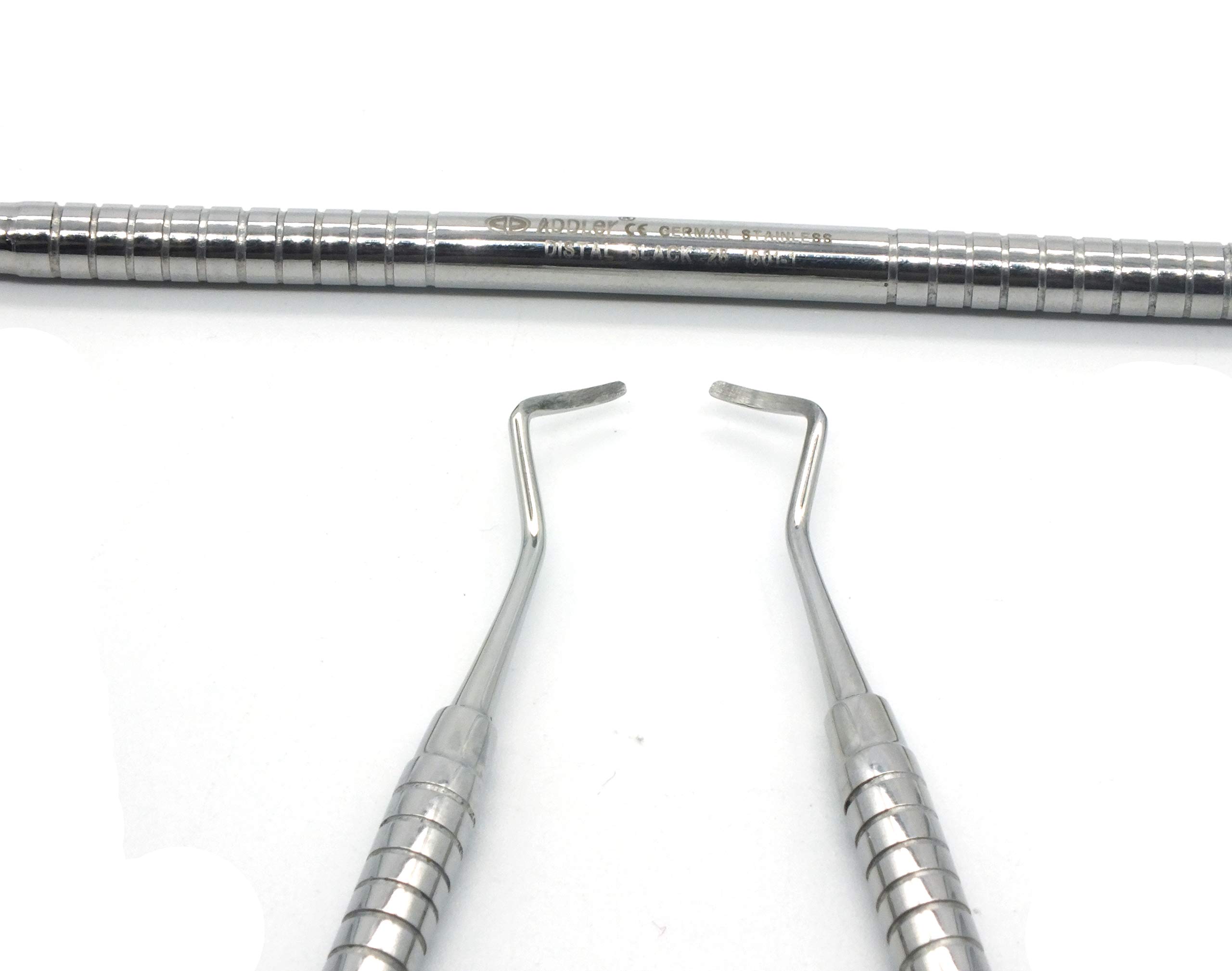 ADDLER DENTAL GMT HOW SCALER DOUBLE ENDED. SOLID PREMIUM 6 MM. HANDLE. LIFE TIME ANTI RUSTING WARRANTY.-image-31