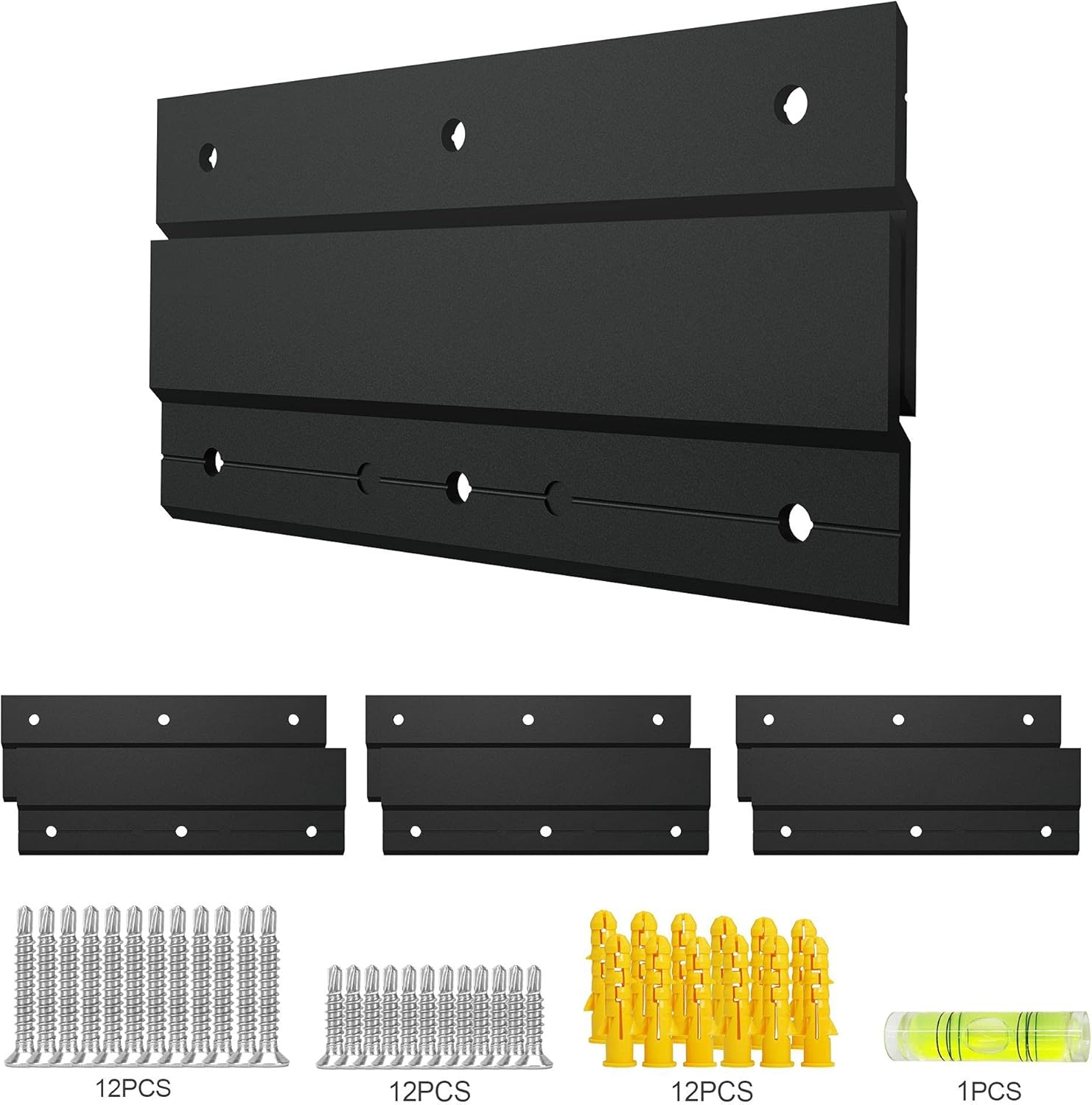 6" 4 Pairs French Cleat z Clip Picture Hanger, Wall Mount Hangers w