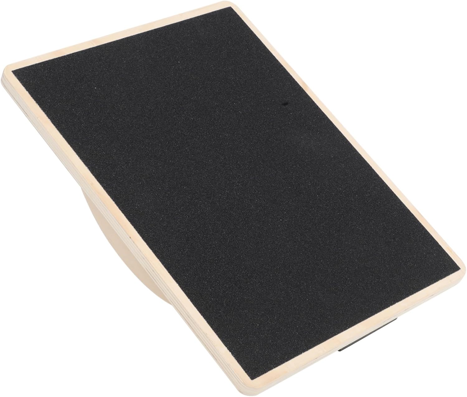 Zerodeko Wooden Yoga Wobble Board Non-slip Rectangular Balance Trainer for Adults Home Workouts Stability and Coordination Fitness Equipment