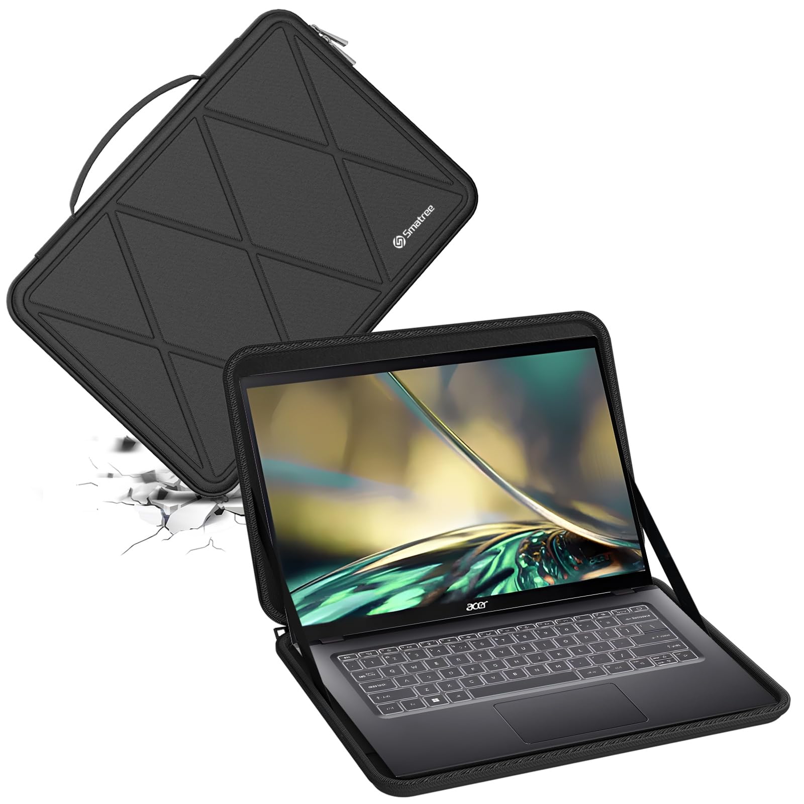 Smatree Hard Funda rígida para portátil de Funda rígida para portátil de EVA Compatible con 11,6 Pulgadas Acer TravelMate B3 TMB311-32-C7GS (X8028T)