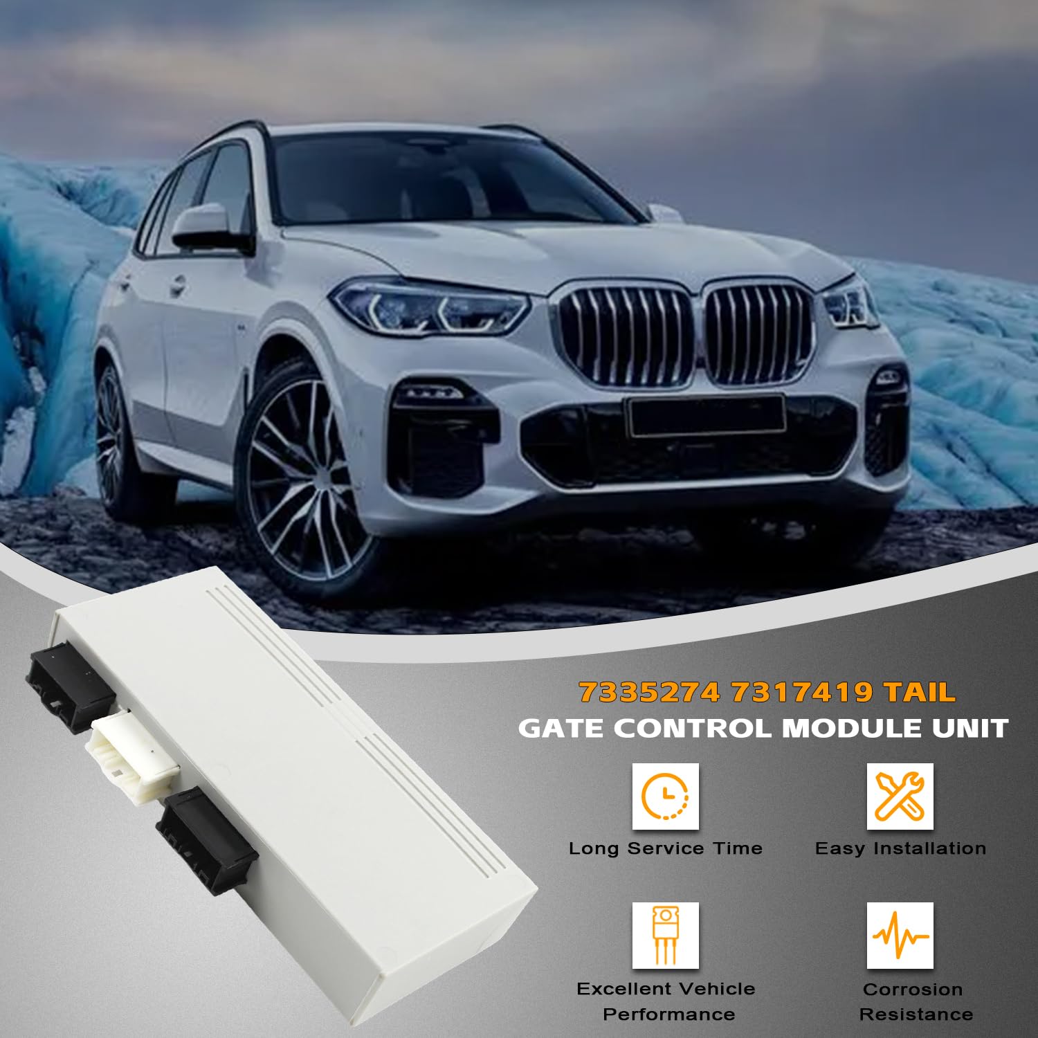 Trunk Lid Tailgate Back Door Control Module Unit Fits For BMW X5 - Foto 5