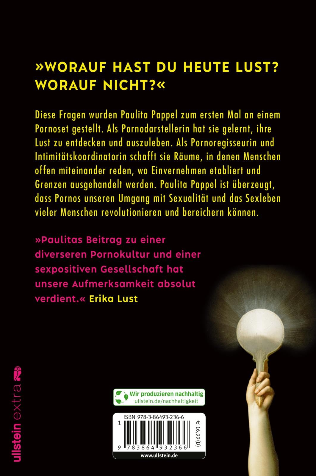 Pornopositiv: Was Pornografie mit Feminismus, Selbstbestimmung und gutem Sex zu tun hat | Paulita Pappel klärt uns über das befreiende Potenzial von Pornos auf