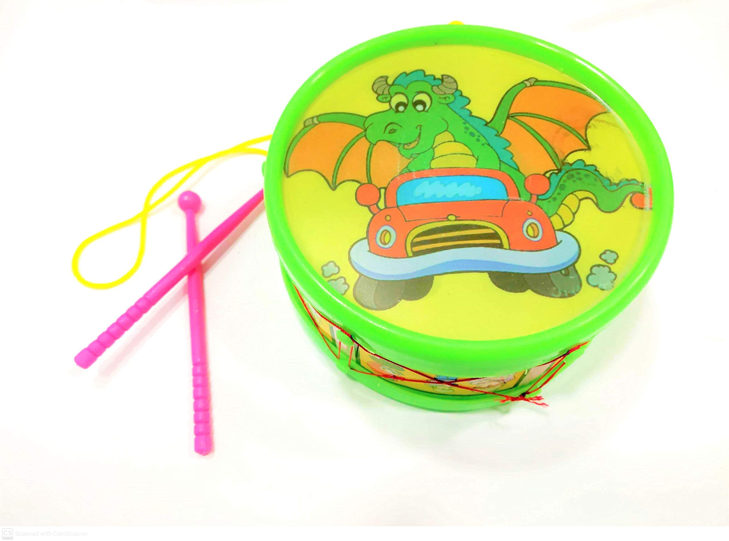 Negi Big Musical Drum Plastic Toy for Kids - Image 3 thumbnail