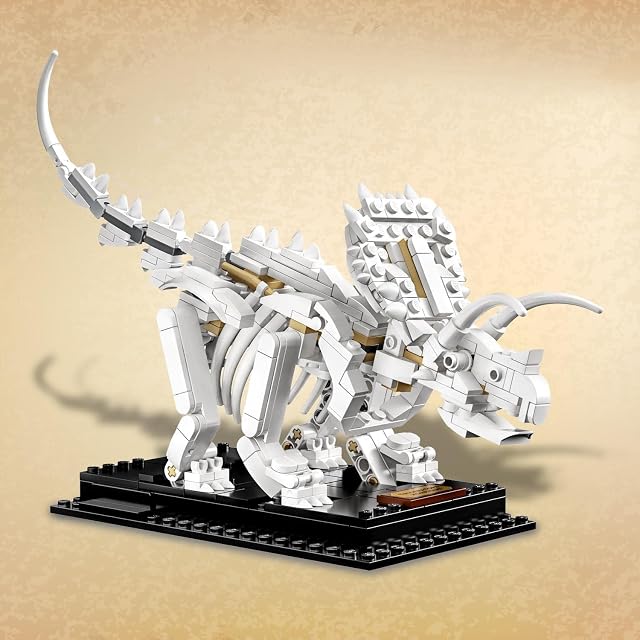 Foto 8 de 8 de Lego Ideas 21320 - Juego de 910 Juguetes de construcción de fósiles de Dinosaurios a Partir de 16J