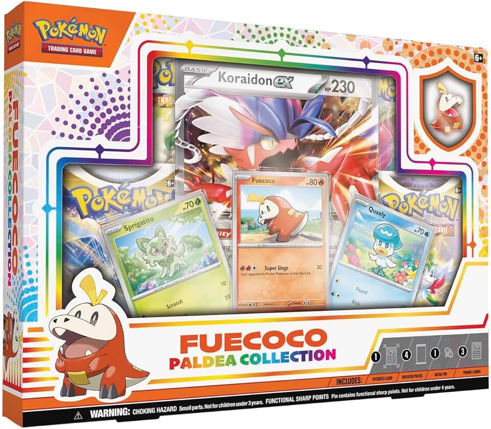 Pokemon TCG: Paldea Pin Collection - Fuecoco