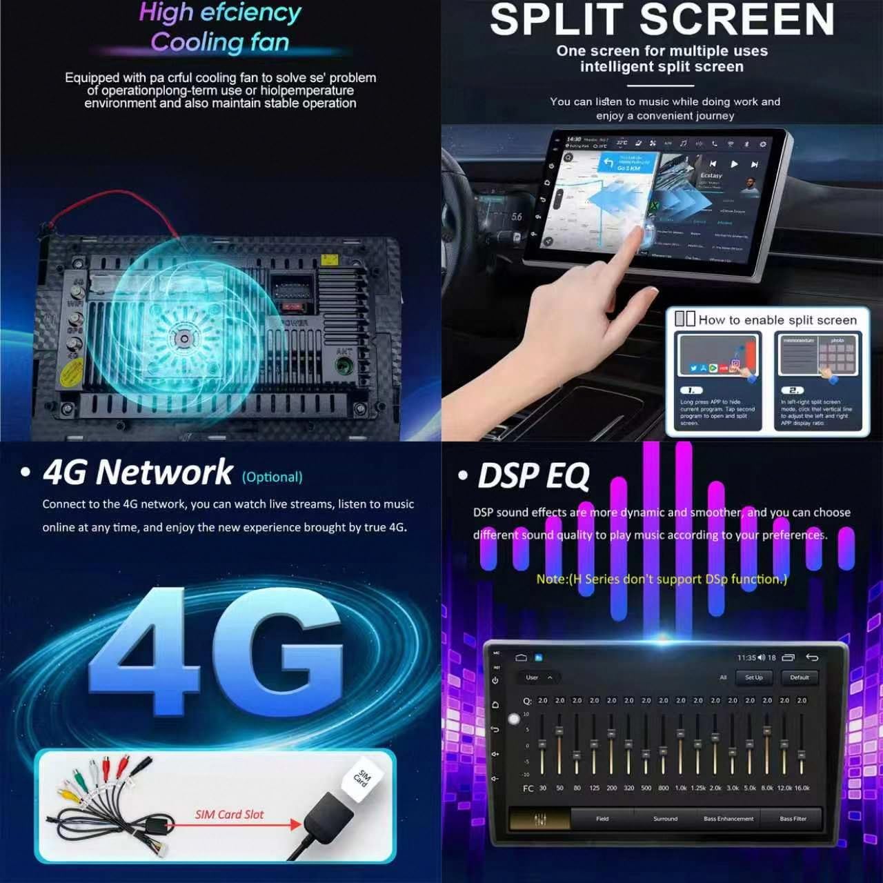 HiFi Radio para Toyota Prius XW30 2009-2015 9 Pulgadas Android 15 WiFi Player con Ahd Controles en El Volante para, 4 Core 2G+64G