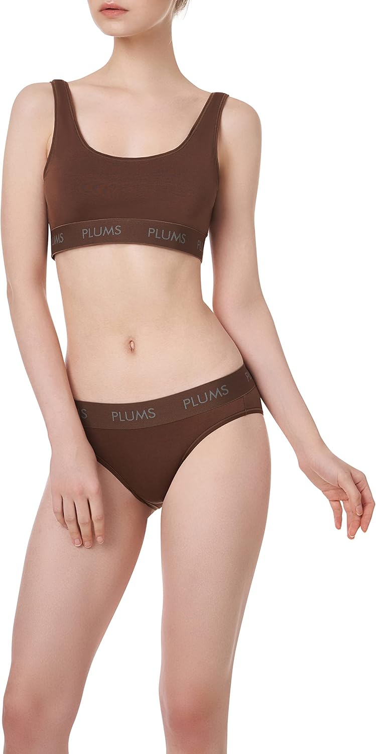 PLUMS Underwear Co. Women's Hipster-Brief : Clothing, Shoes & Jewelry