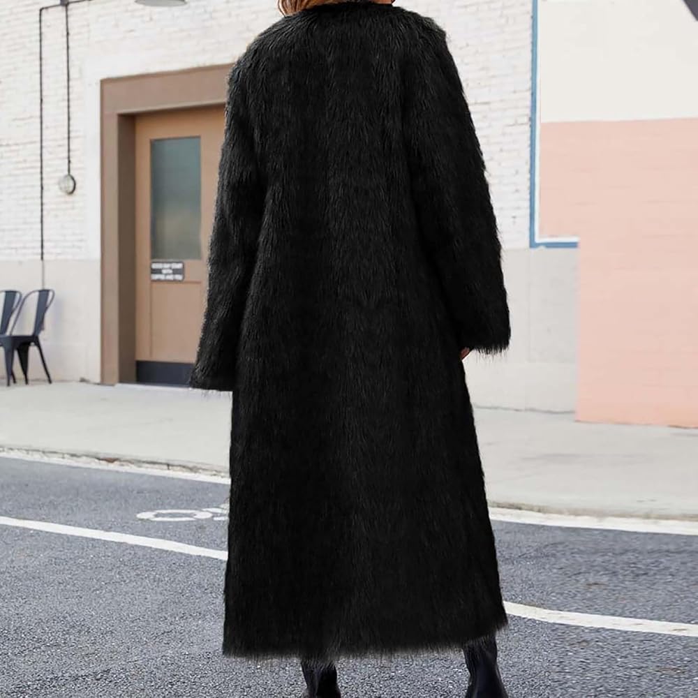 Shaggy oversized coat sinss シンス Shaggy oversized coat