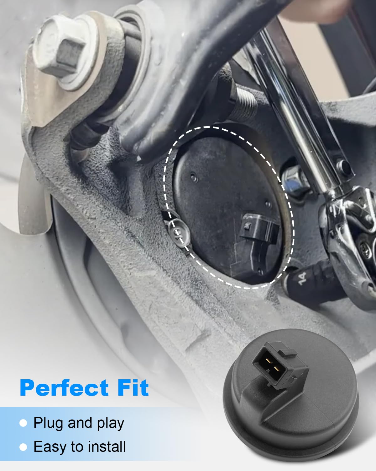 58980-B2050 Rear Hub Bearing ABS Speed Sensor Fit for Kia Soul EV 2014-2019