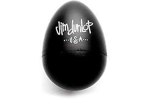 Ceramic Egg Shaker Black Knock Musical Instrument 2/Pack