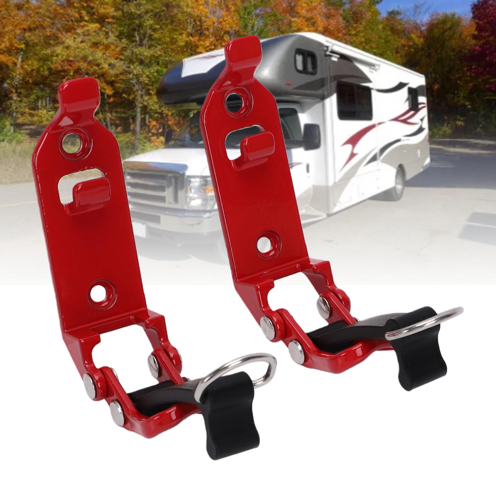 ASHATA Support de Pelle Polyvalent pour Porte-bagages de Toit, Fixation