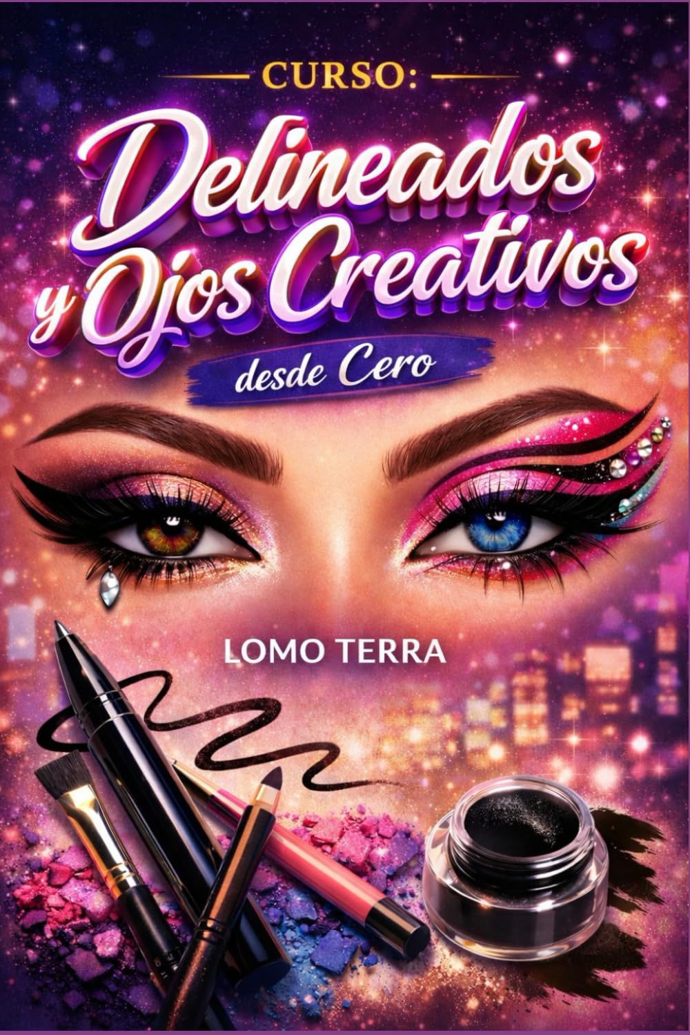 Curso Delineados y Ojos Creativos desde Cero: Aprenda a dominar los delineados clásicos y creativos, desarrolle pulso, conozca formas de ojos y pueda crear looks modernos, artísticos y profesionales.