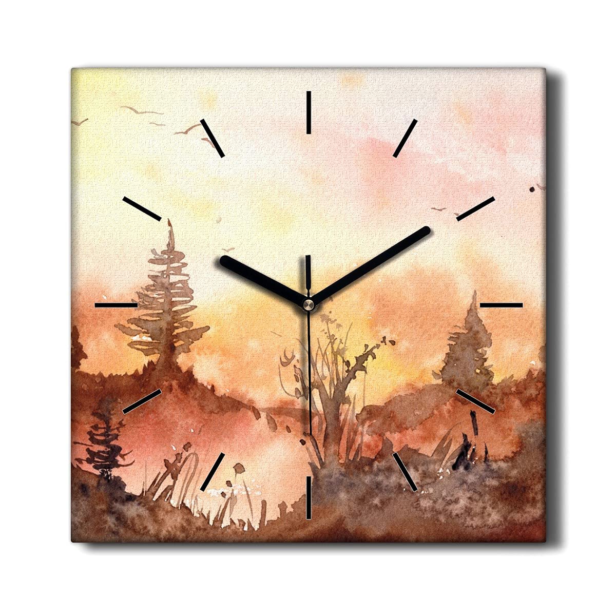 Horloge silencieuse Coloray finis les bruits de tic-tac dans le salon