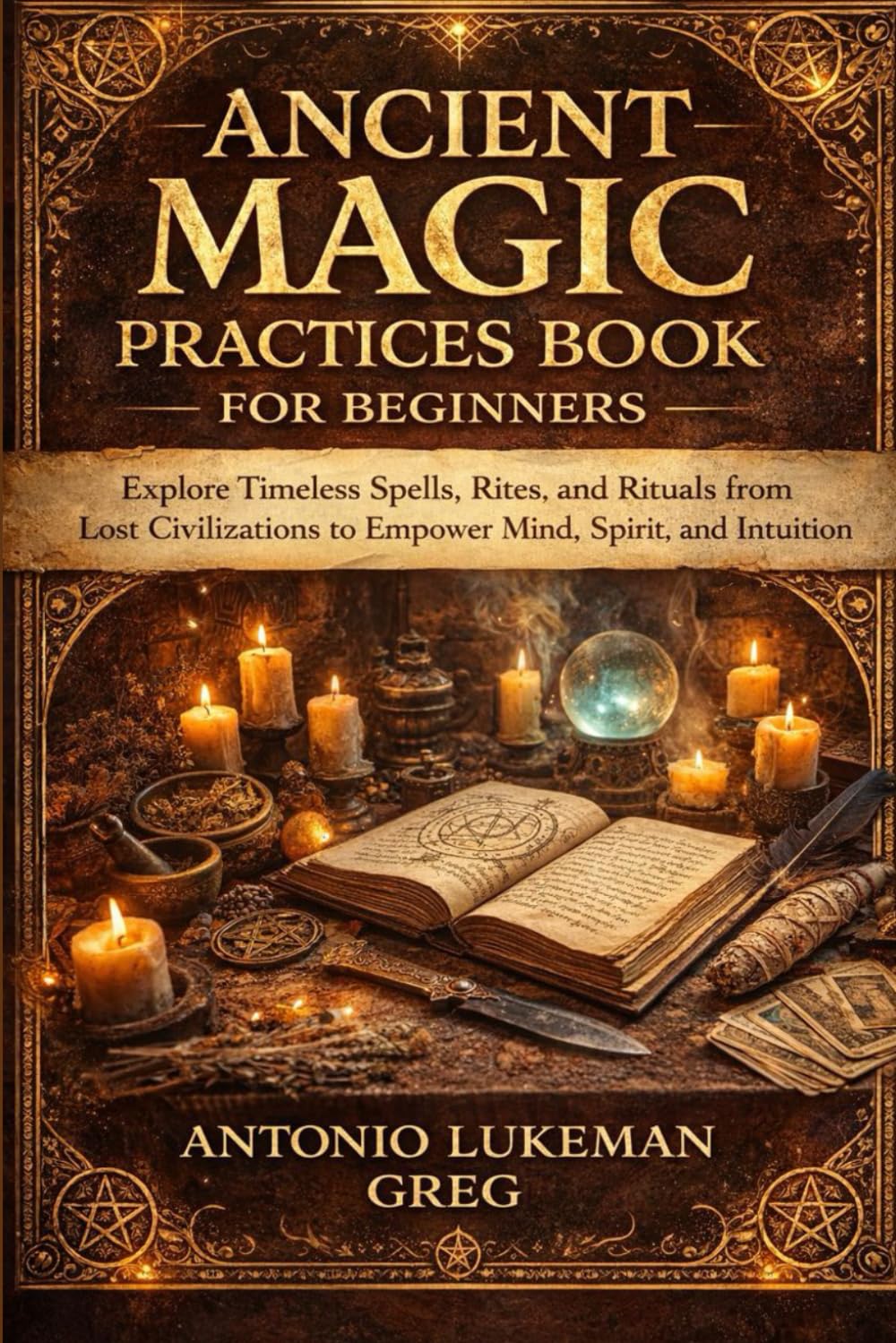 ANCIENT MAGIC PRACTICES BOOK FOR BEGINNERS: Explore Timeless Spells, Rites, and Rituals from Lost Civilizations to Empower Mind, Spirit, and Intuition
