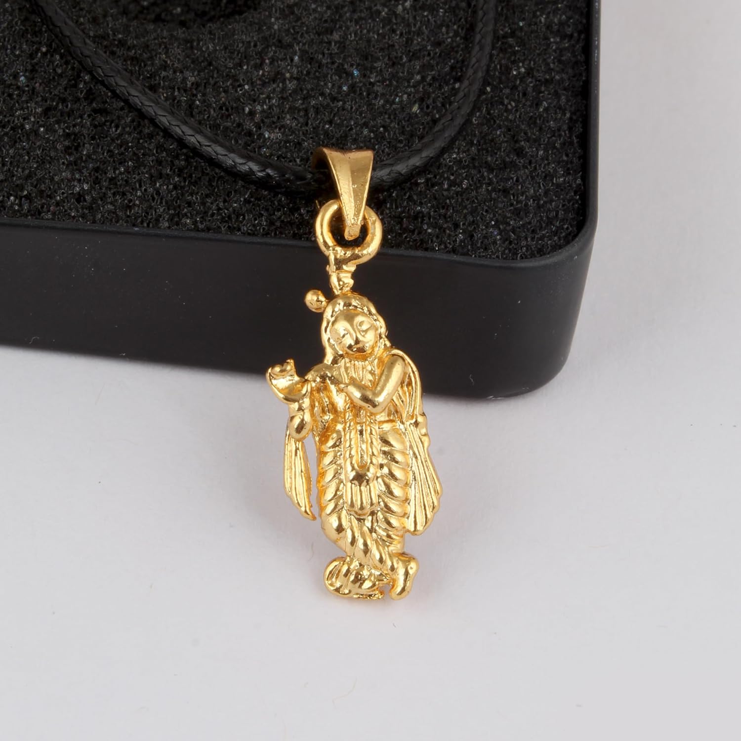 Rudra Empire Shree Krishna with Bansuri Religious Pendant for Men Women - Image 5