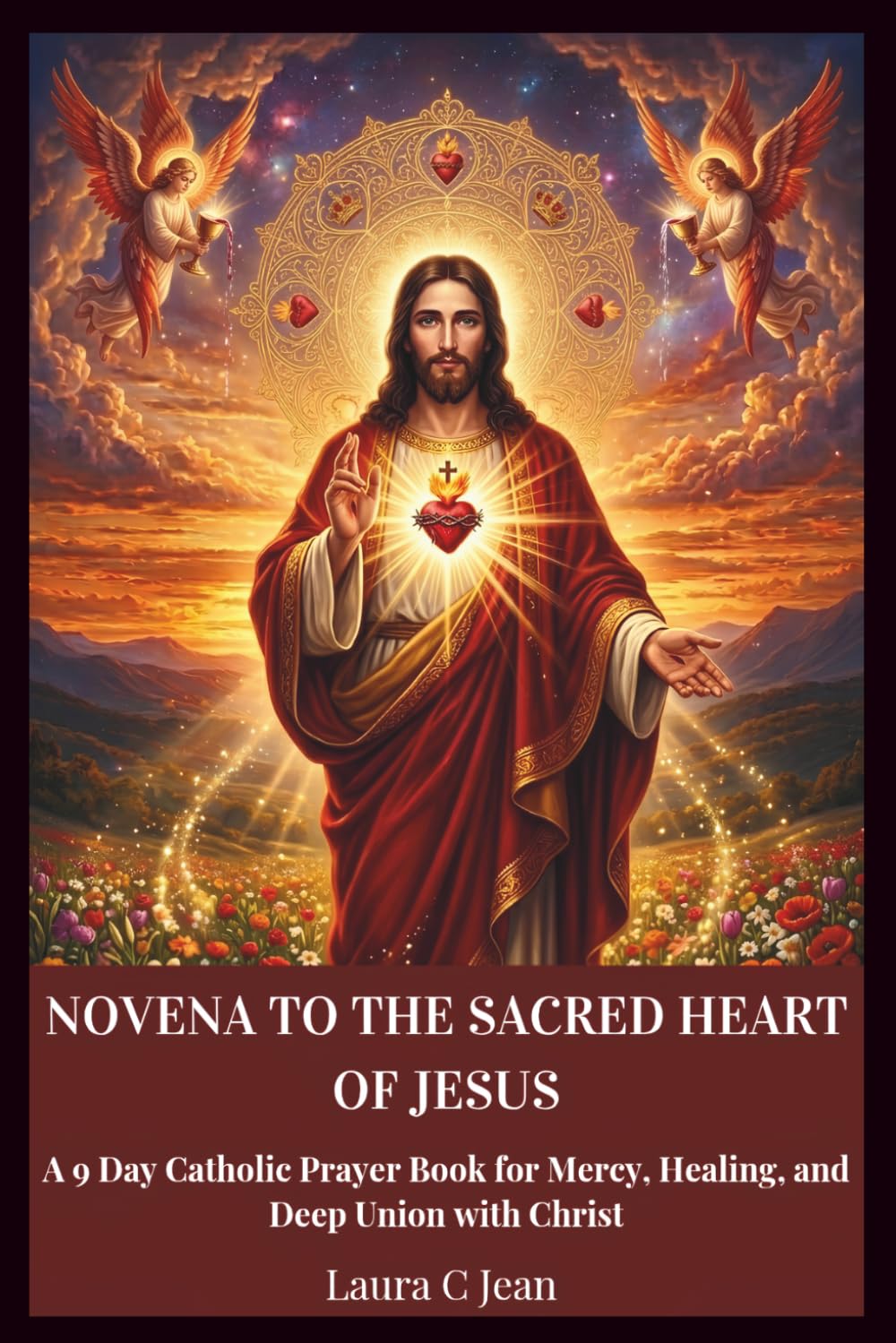 NOVENA TO THE SACRED HEART OF JESUS: A 9-Day Catholic Prayer Book for Mercy, Healing, and Deep Union with Christ