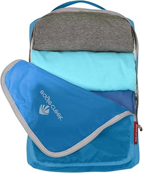 Eagle Creek Pack-It Specter Starter Set - Travel Compression Packing Cubes, Brilliant Blue (Set of 4)