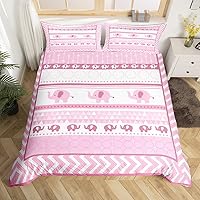 Vista 14 de Juego de funda de edredón de animales lindos, tamaño King, funda de edredón con 2 fundas de almohada, diseño de pingüino y ballena ártica con 2