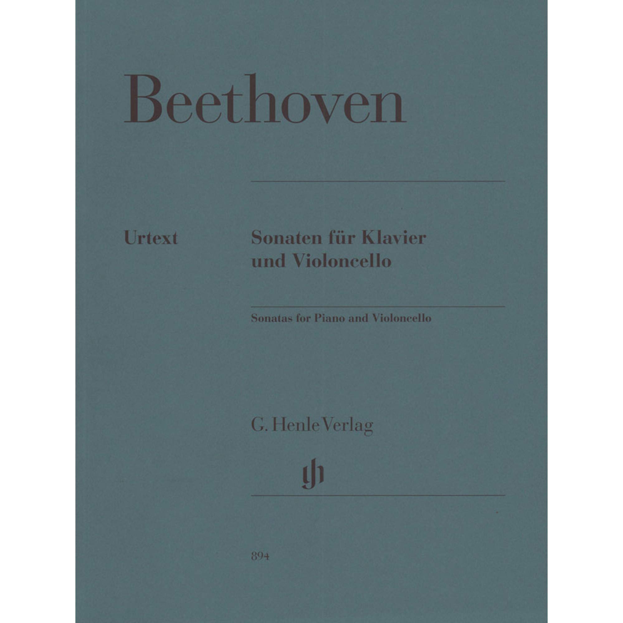Beethoven: Cello Sonatas (Multilingual Edition)