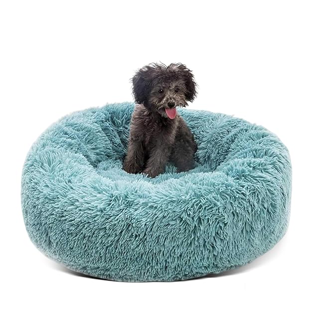 PETCUTE Cama Perro Grande Mediano Pequeños Cama Gato Lavable Suave Mascotas Calentito Cojín Invierno de Felpa