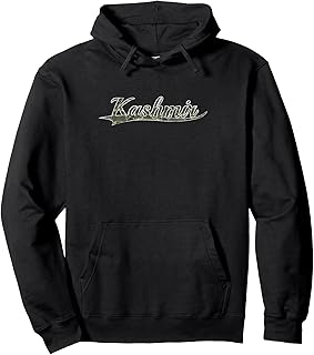 Kashmir South Asia Camouflage Vintage Inspired Pullover Hoodie